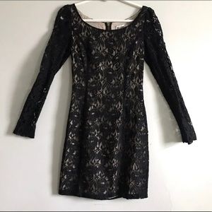 Alice by Temperley Black Dress Lace